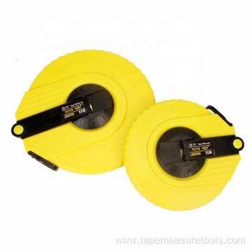 portable new fiberglass long tape measure 50 meter